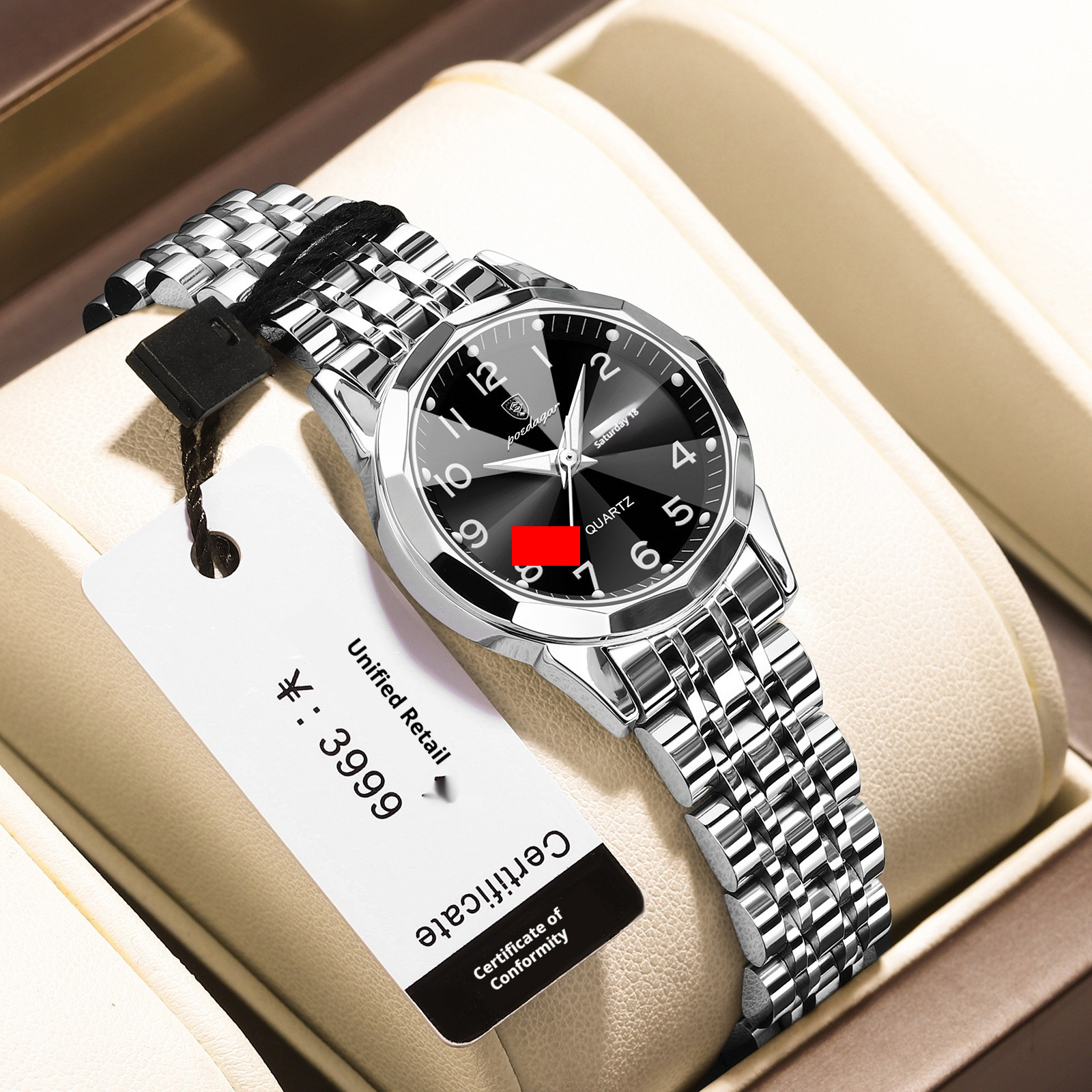 Women's Waterproof Double Calendar Watch - Image 9