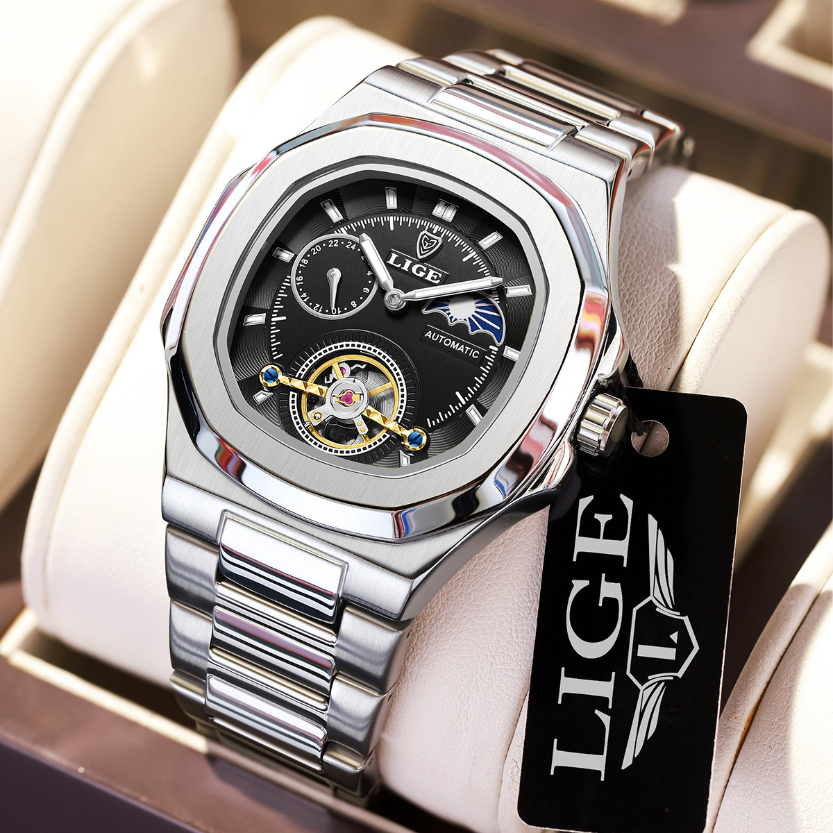 Men's Fashion Business Automatic Mechanical Watch