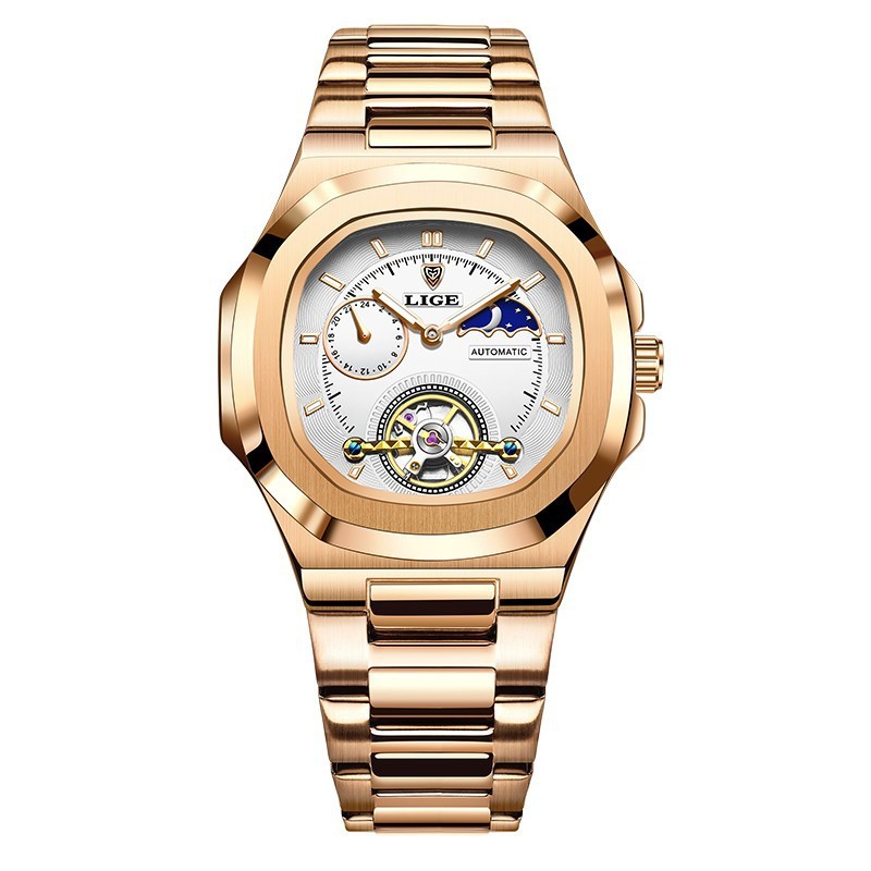 Men's Fashion Business Automatic Mechanical Watch - Image 9