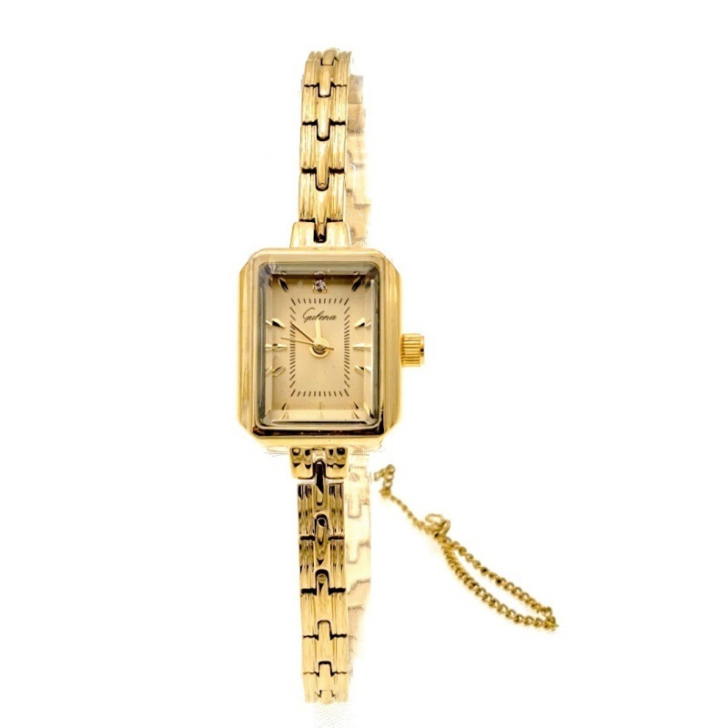 Niche Mini Small Golden Thin Chain Women's Quartz Watch - Image 3
