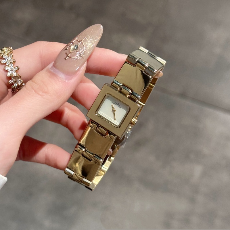 Small Square Watch Light Luxury Niche Fashionable Minimalis For Women - Image 4