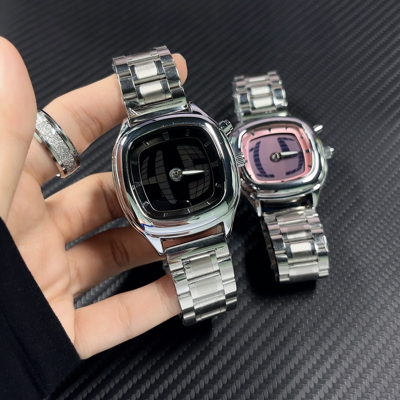 Retro-style Digital Display Watch With Hands And Numbersexclusive Trendy Quartz Timepiece - Image 2