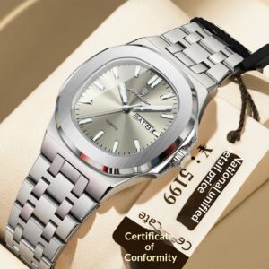 Ultra-thin Watch With Waterproof And Luminous Features