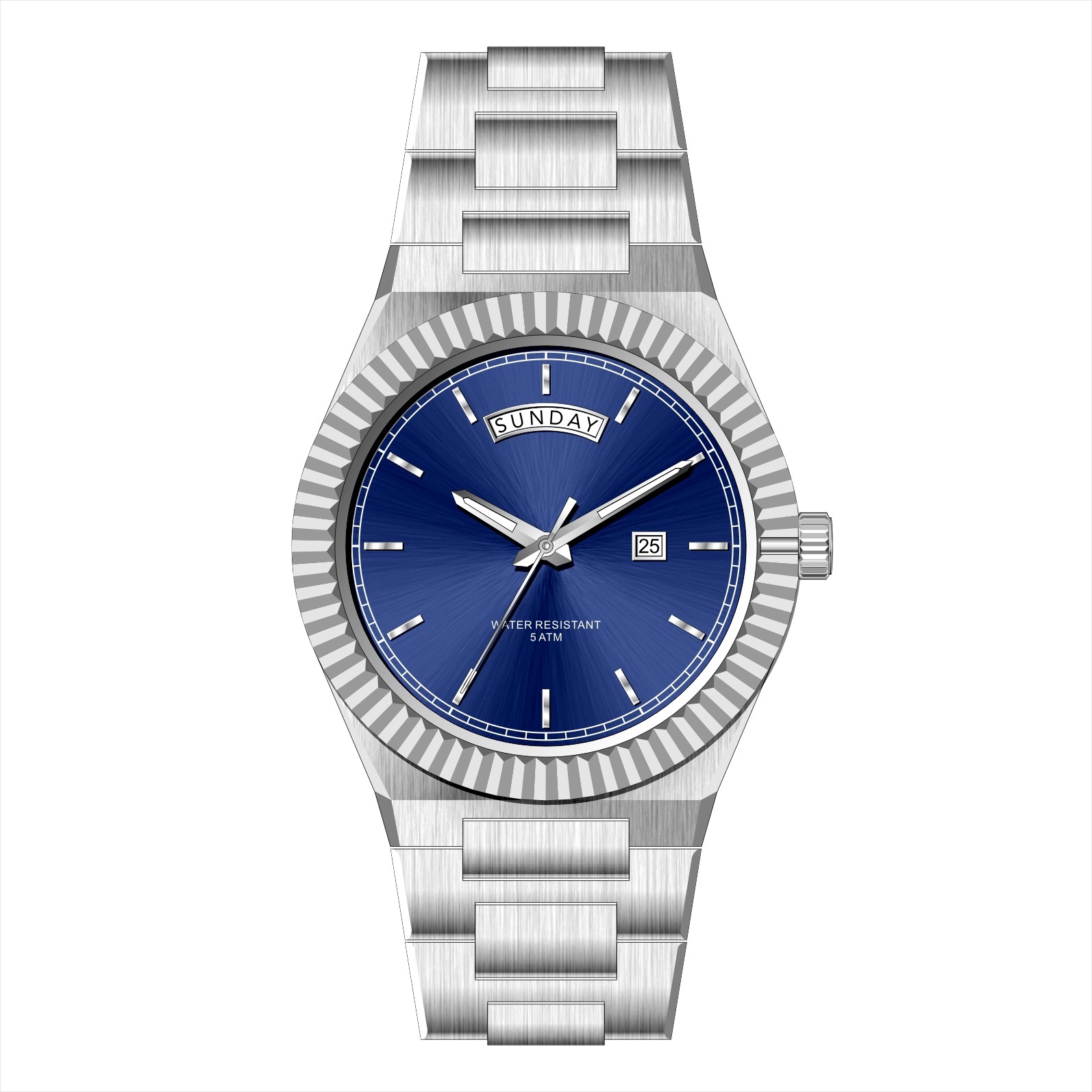 Business Gentleman's Log-Type Quartz Waterproof Steel Strap - Image 8