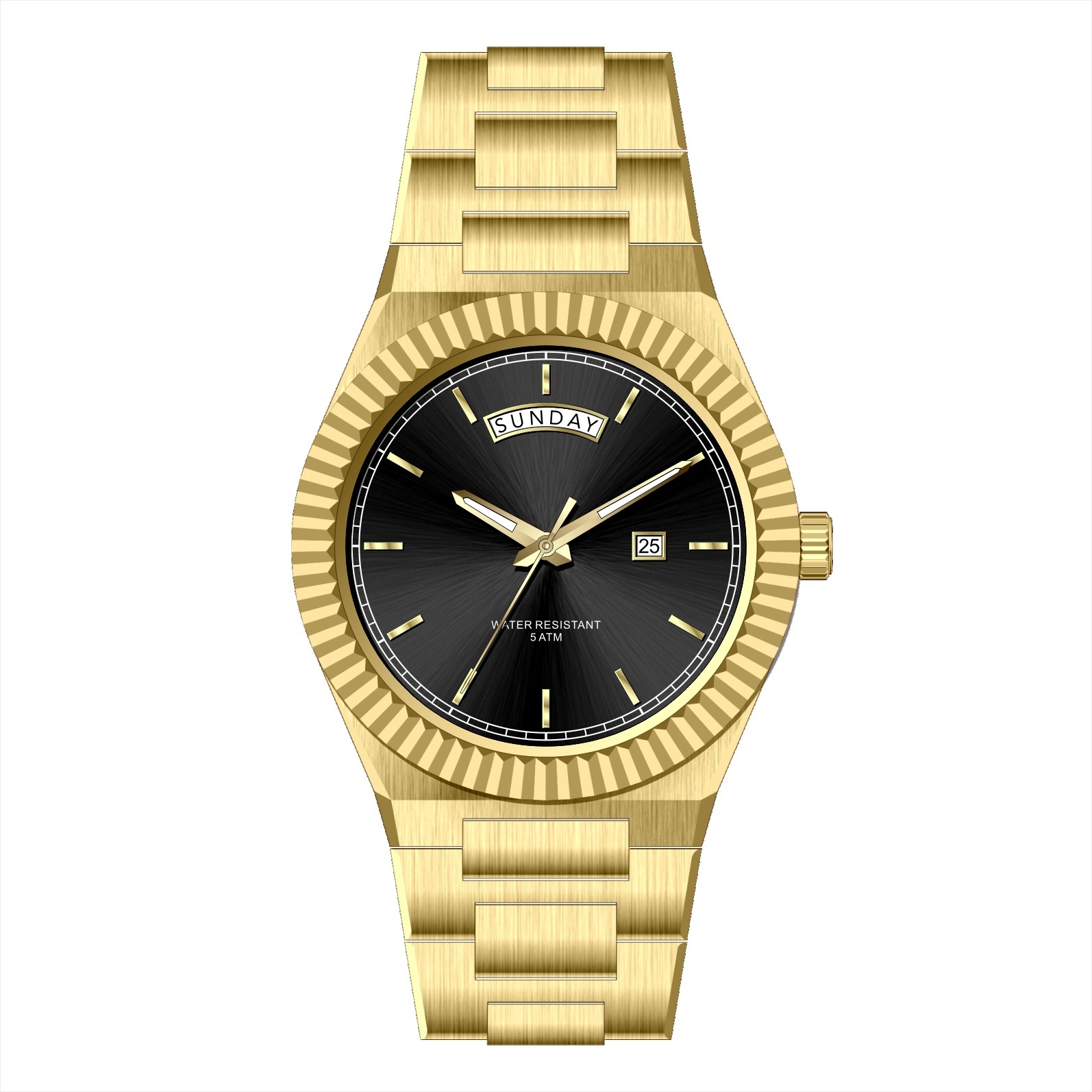 Business Gentleman's Log-Type Quartz Waterproof Steel Strap - Image 9